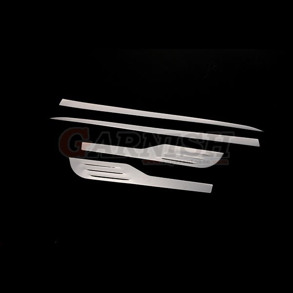 ヴィッツ 130系 後期 2017年 サイド ドアトリム ドアカバー ガーニッシュ ステンレス製 鏡面 カスタムパーツ ドレスアップ 4p kj3191_画像2