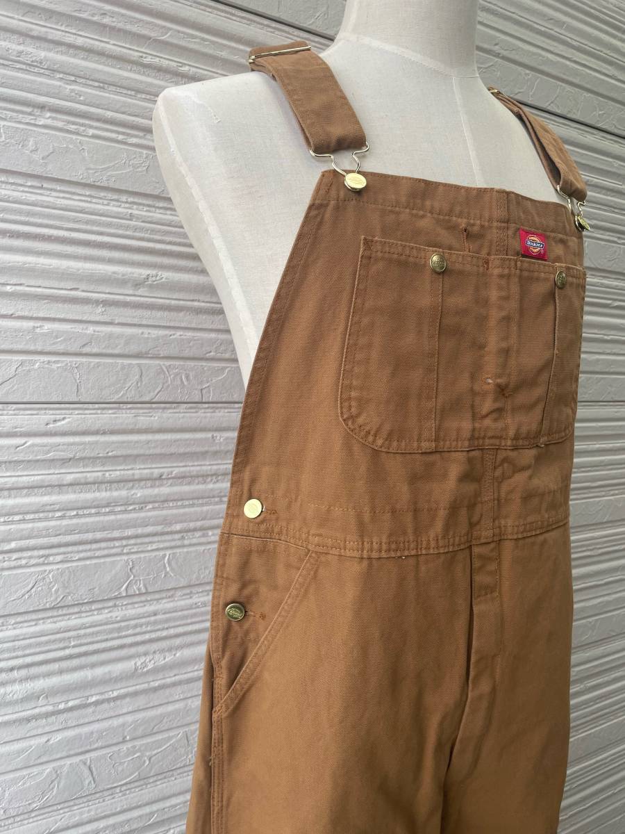 ディッキーズ☆オーバーオール☆ブラウン☆DB100☆作業着☆作業服☆サロペット☆DICKIES_画像3