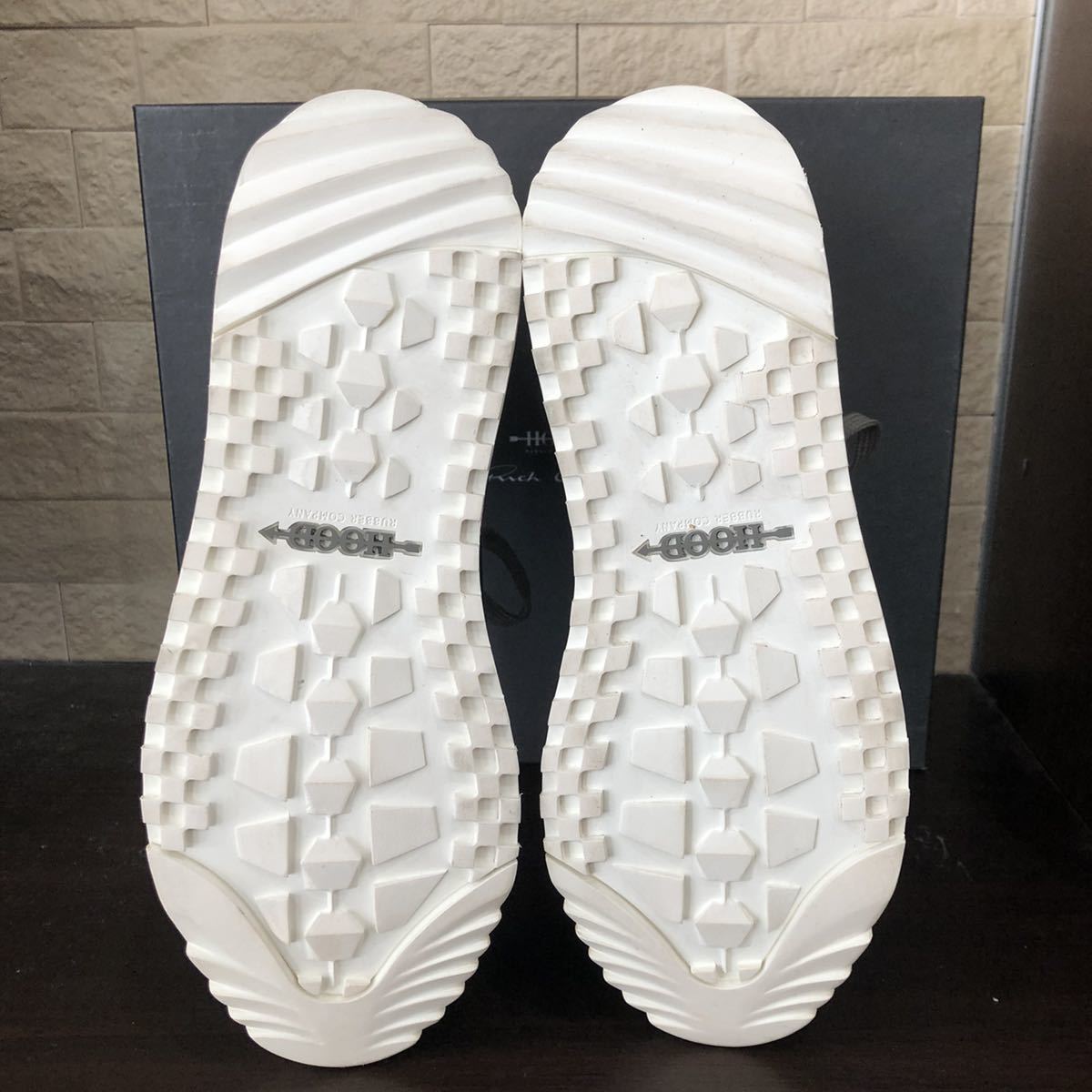 新品未使用 リックオウエンス Rickowens HOOD RUBBER COMPANYフード