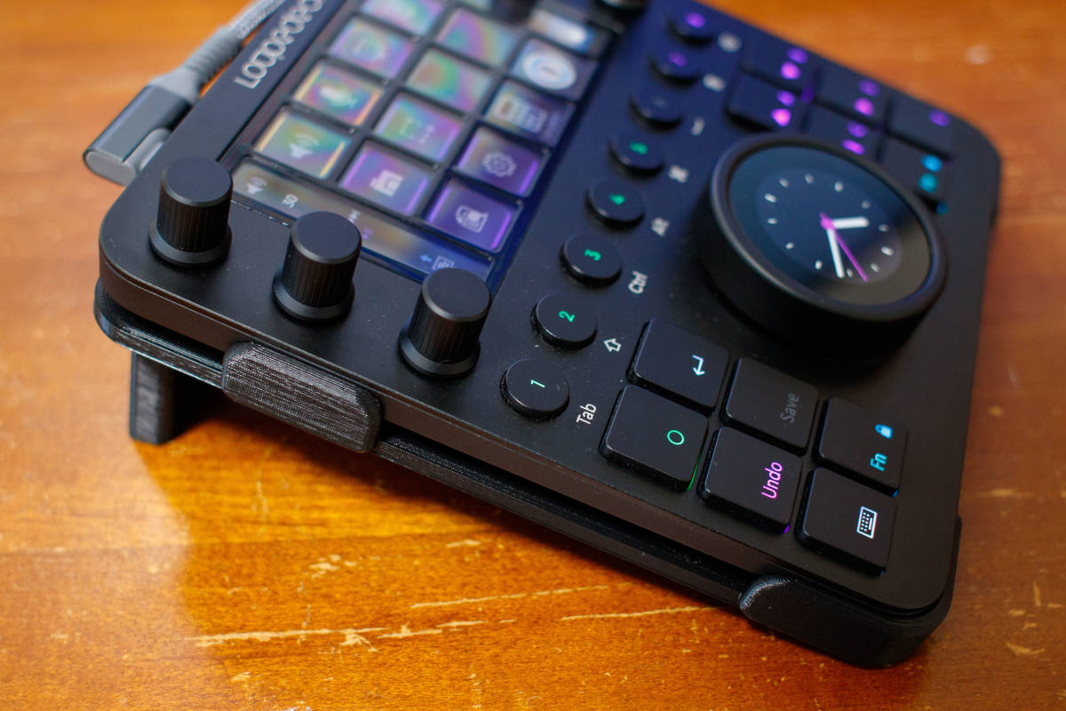 3Dプリンタ自作 LOUPEDECK CT 傾斜スタンド (傾斜15°)
