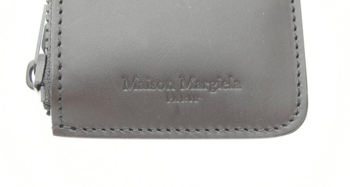 ◯ Maison Margiela メゾンマルジェラ カードケース S55UA0023 黒 ブラック 103_画像3