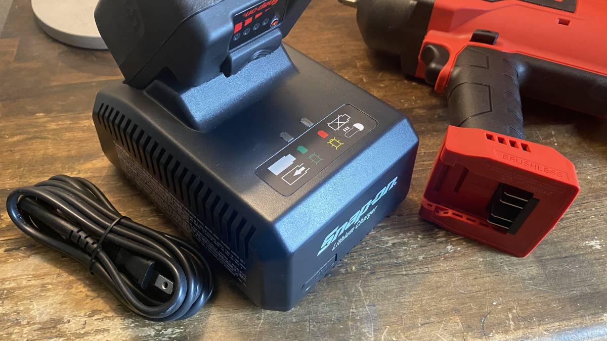 Snap-on スナップオン 電動コードレスインパクトレンチ ブラシレス