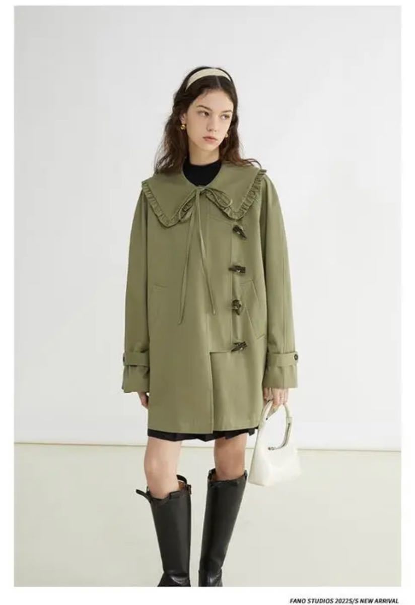 Fano Studios】22SS Frill big collar coat - sudamericahoy.com