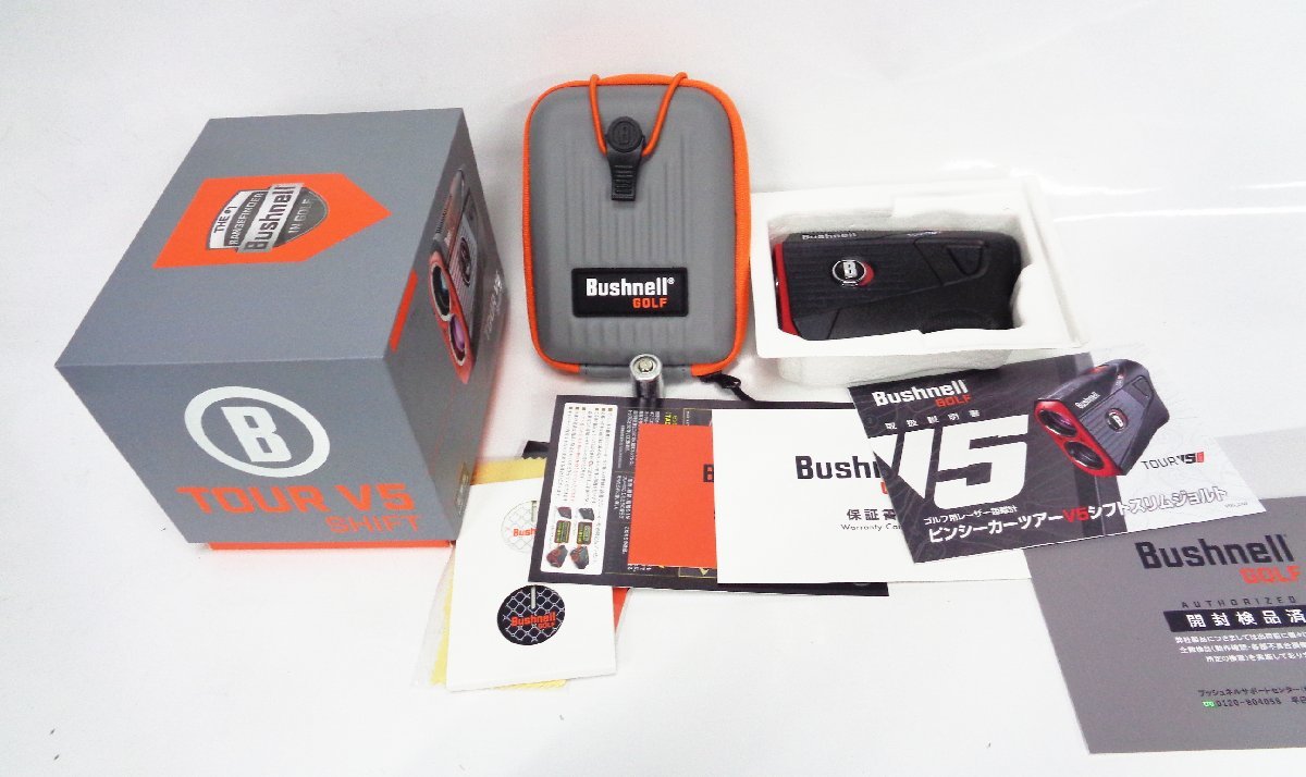 限定販売】 新品☆Bushnell ブッシュネル/ピンシーカー ツアーV5シフト