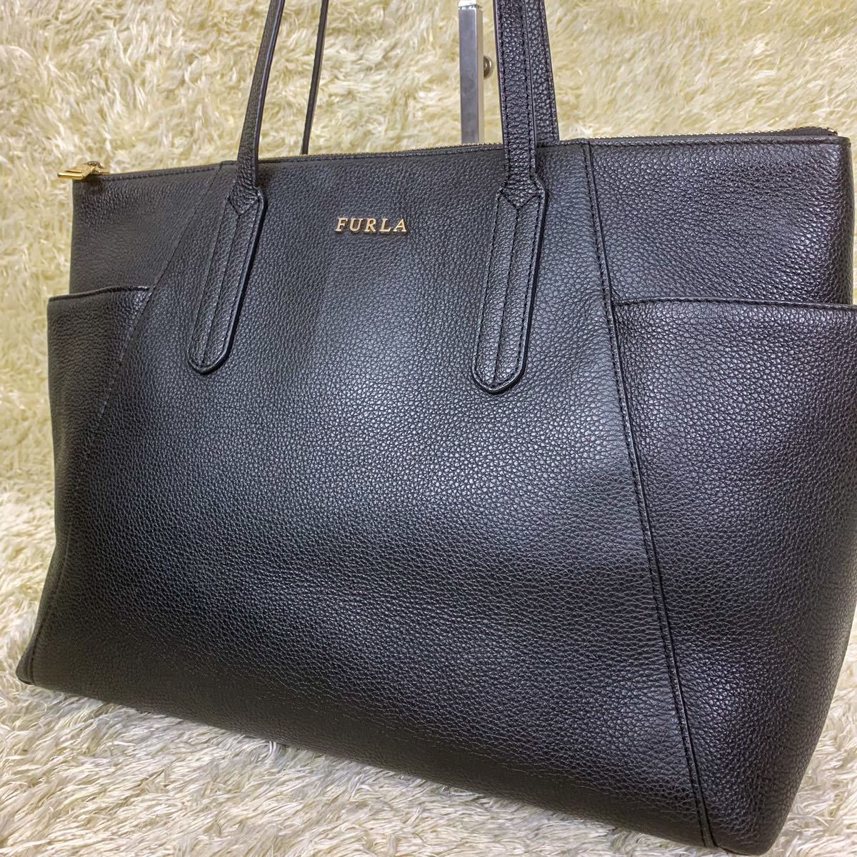 1円【最高峰】FURLA フルラ トートバッグ ビジネスバッグ レディース