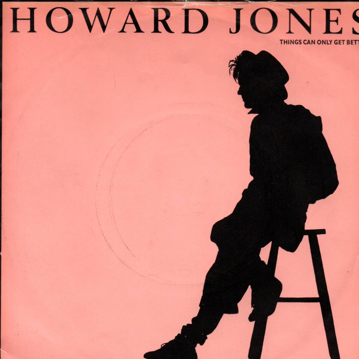 Howard Jones 「Things Can Only Get Better/ Why Look For The Key」英国盤EPレコード_画像1