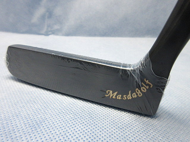 T 新品 Masdagolf マスダゴルフ TYPE-L タイプL L字型 パター ブラック
