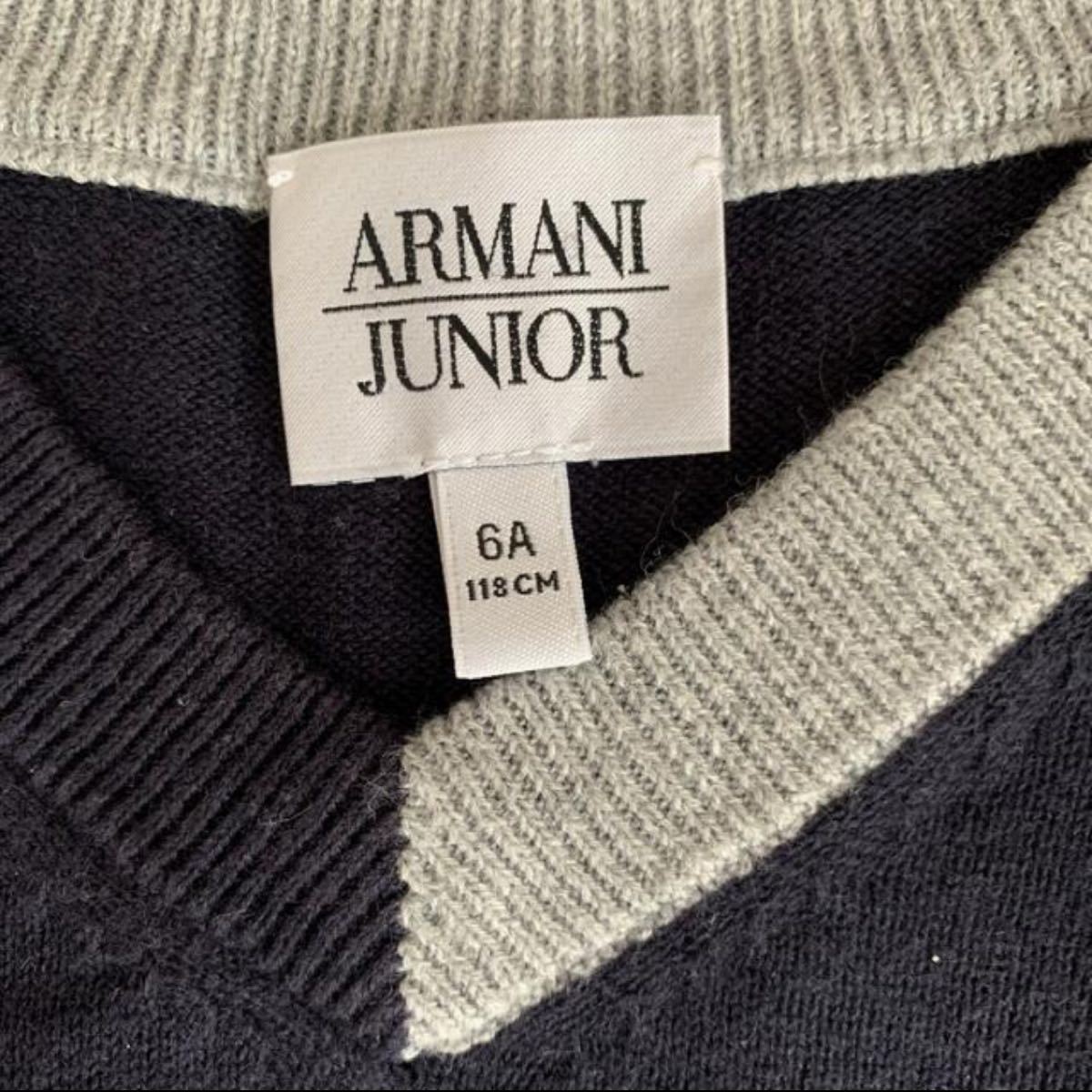 ARMANI JUNIOR アルマーニジュニア　ニットベスト