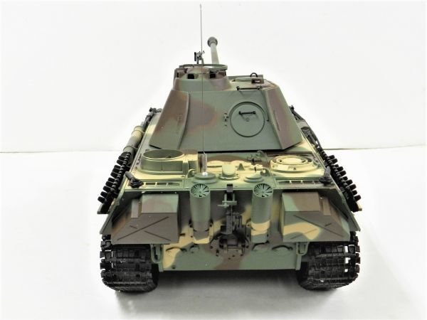 * has painted final product tank radio-controller * Heng Long 2.4GHz 1/16 tank radio-controller Panther G 3879-1 [ infra-red rays Battle system attaching against war possibility Ver.6.0]