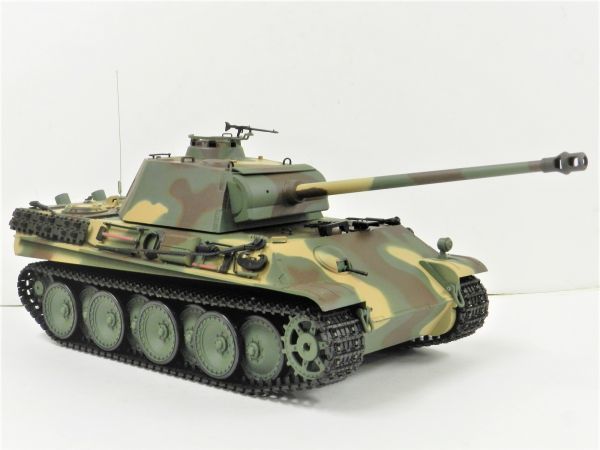 ☆塗装済み完成品戦車ラジコン☆ Heng Long 2.4GHz 1/16 戦車ラジコン パンサーG 3879-1 【赤外線バトルシステム付 対戦可能 Ver.6.0】_画像8