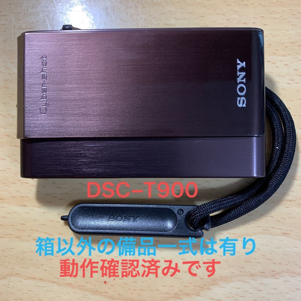 SONY Cyber-shot DSC−T900 デジタルカメラ ブラウン コンパクト 