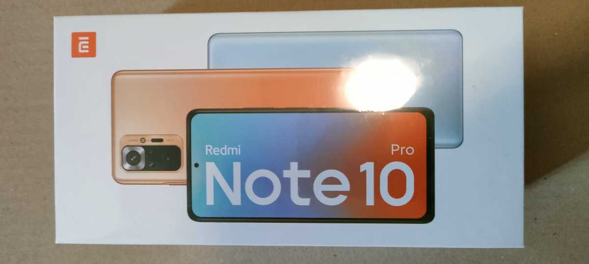 未開封新品 Xiaomi Redmi Note 10 Pro Onyx Gray(日本版6GB/128GB