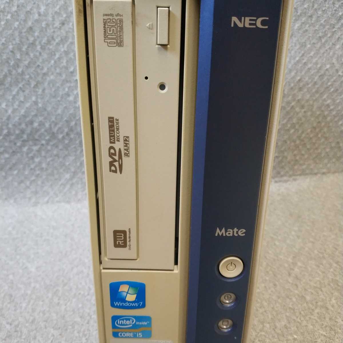 Windows XP・7・10 OS選択可 ★ NEC MB-D PC-MK31MBZCD Core i5-2400 3.10GHz/メモリ4GB/HDD500GB/便利ソフト/リカバリー作成T054K