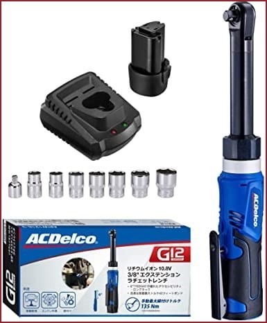 ACDelco G12 10.8V (12V MAX) 充電式 コードレス ラチェットレンチ