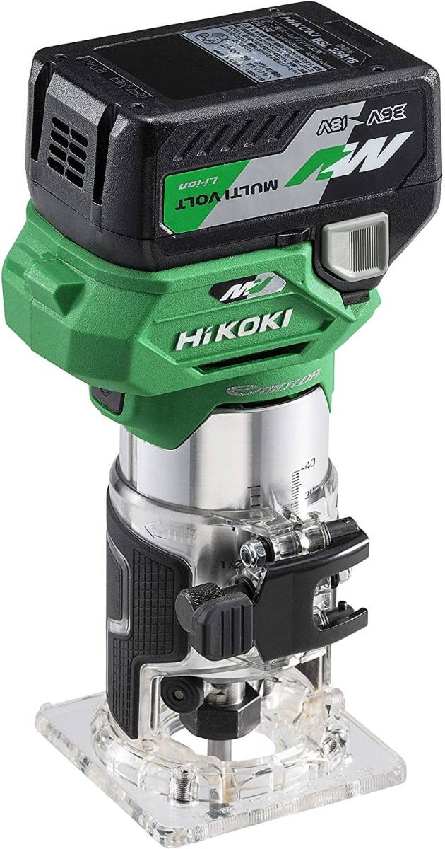 HiKOKI(ハイコーキ) 36V コードレス トリマ 軸径6mm 8mm 取り付け可能