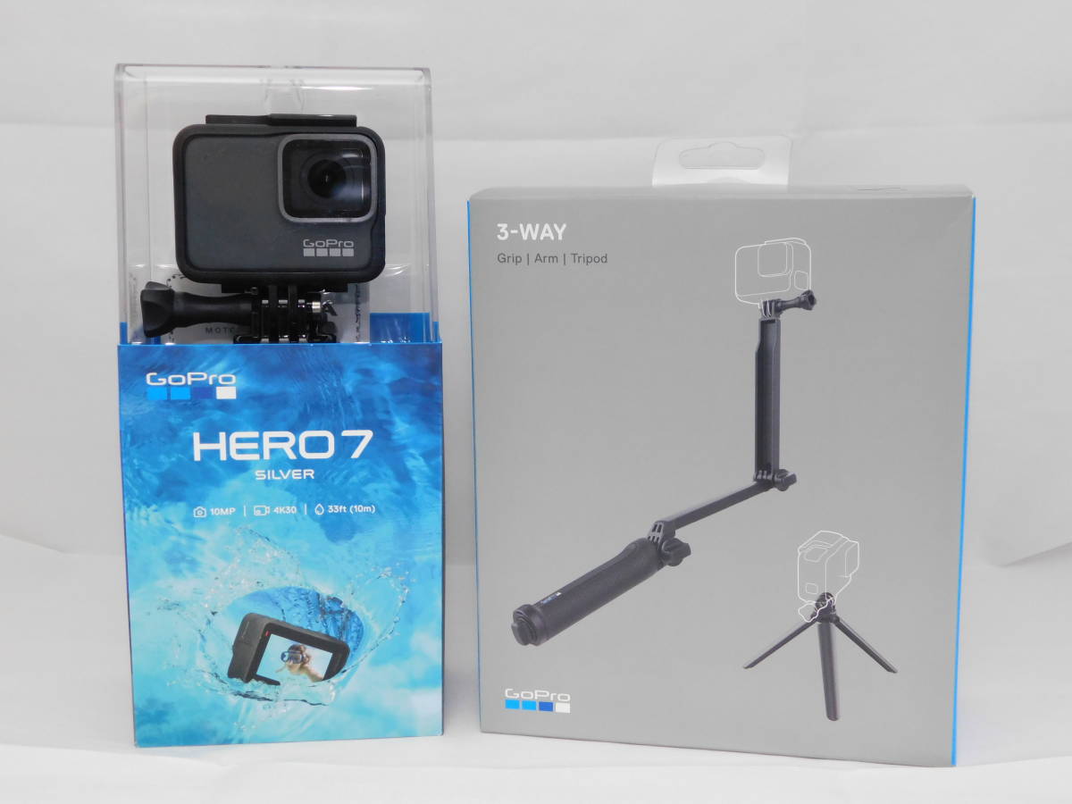 ☆ 新品未開封 ☆ GoPro ゴープロ HERO7 シルバー CHDHC-601-FW / 3