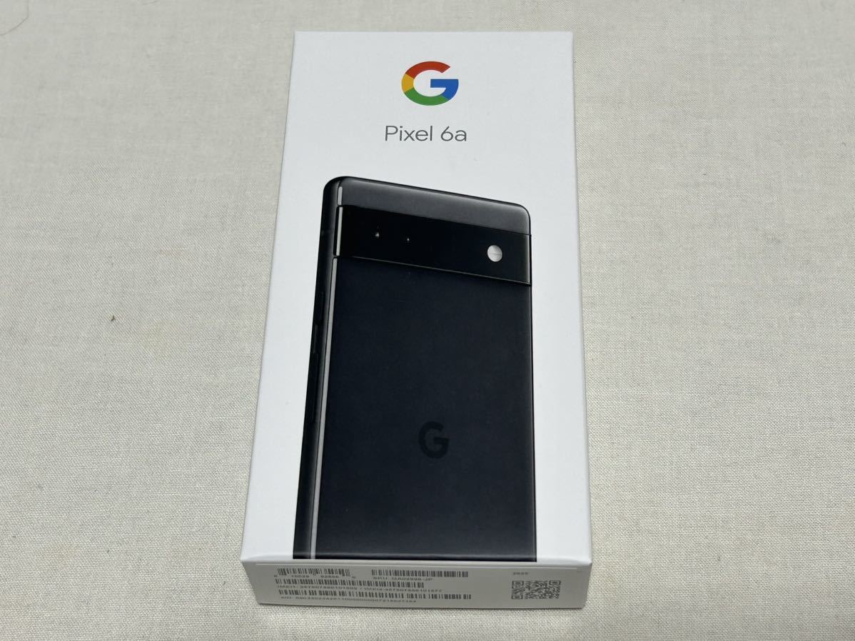 未使用品 Google Pixel 6a 128GB SIMフリー チャコール au一括
