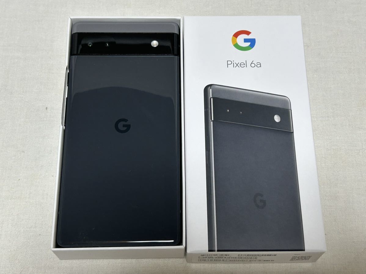 品 Google Pixel 6a 128GB SIMフリー チャコール au一括(Android 
