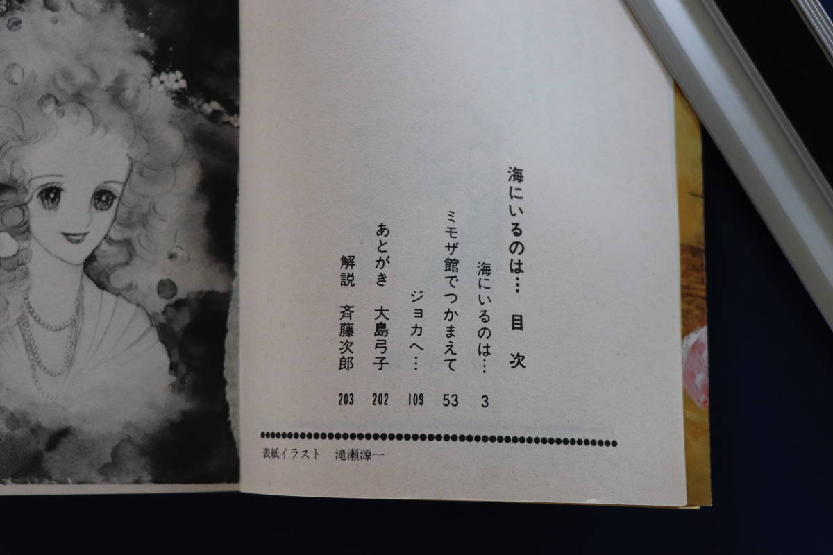 ◆大島弓子 小学館文庫２冊 鳥のように／海にいるのは ／クリックポストにて発送の画像8