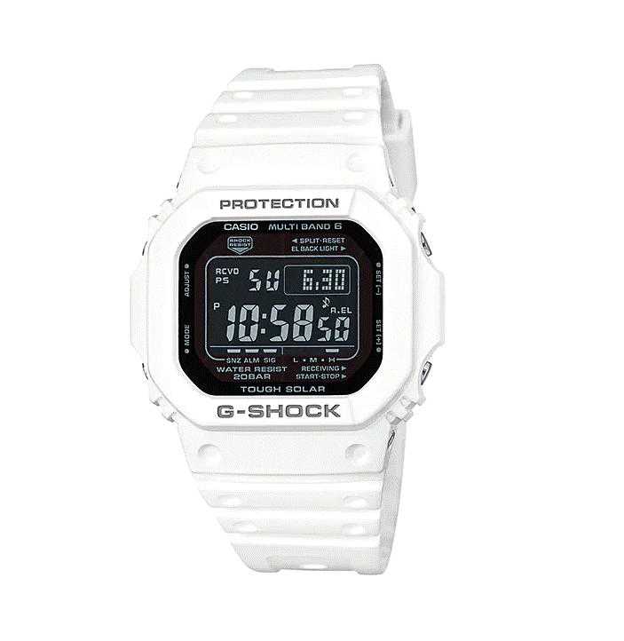 超特価格安 G-SHOCK - 超美品ソーラー電波時計 GW-M5610MD ホワイトの