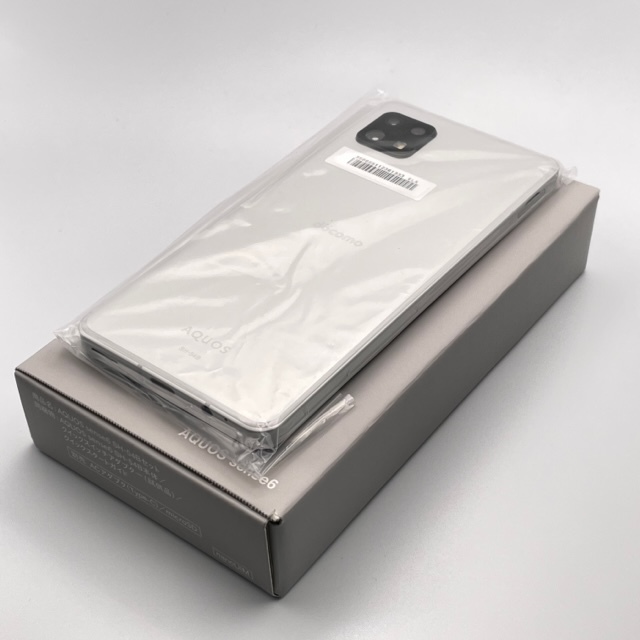 Android AQUOS sense6 ( アクオス センスシックス ) SH-54B Silver 100%安い ■AQUOS 新品未使用 sense6 docomo 5G GB 64 ブラック スマートフォン本体