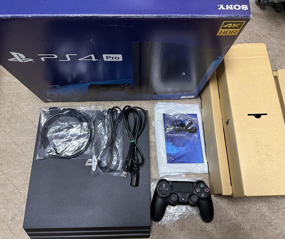 PlayStation®4 Pro ジェット・ブラック 1TB CUH-700… - 通販