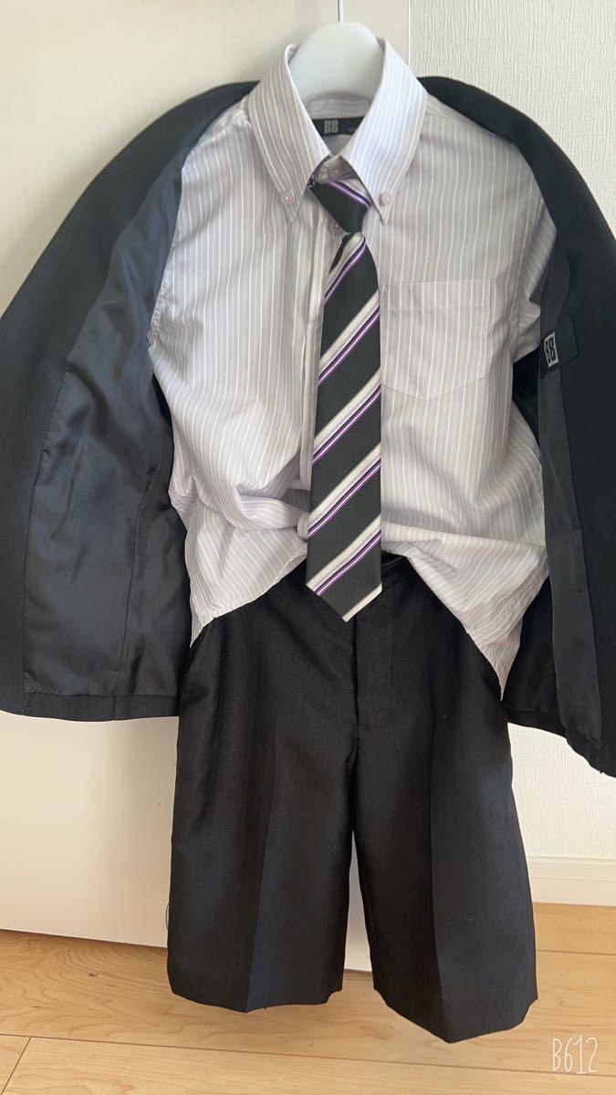 男の子スーツ  120cm フォーマルスーツ 入学式 上下セット 卒園式 卒園式 結婚式