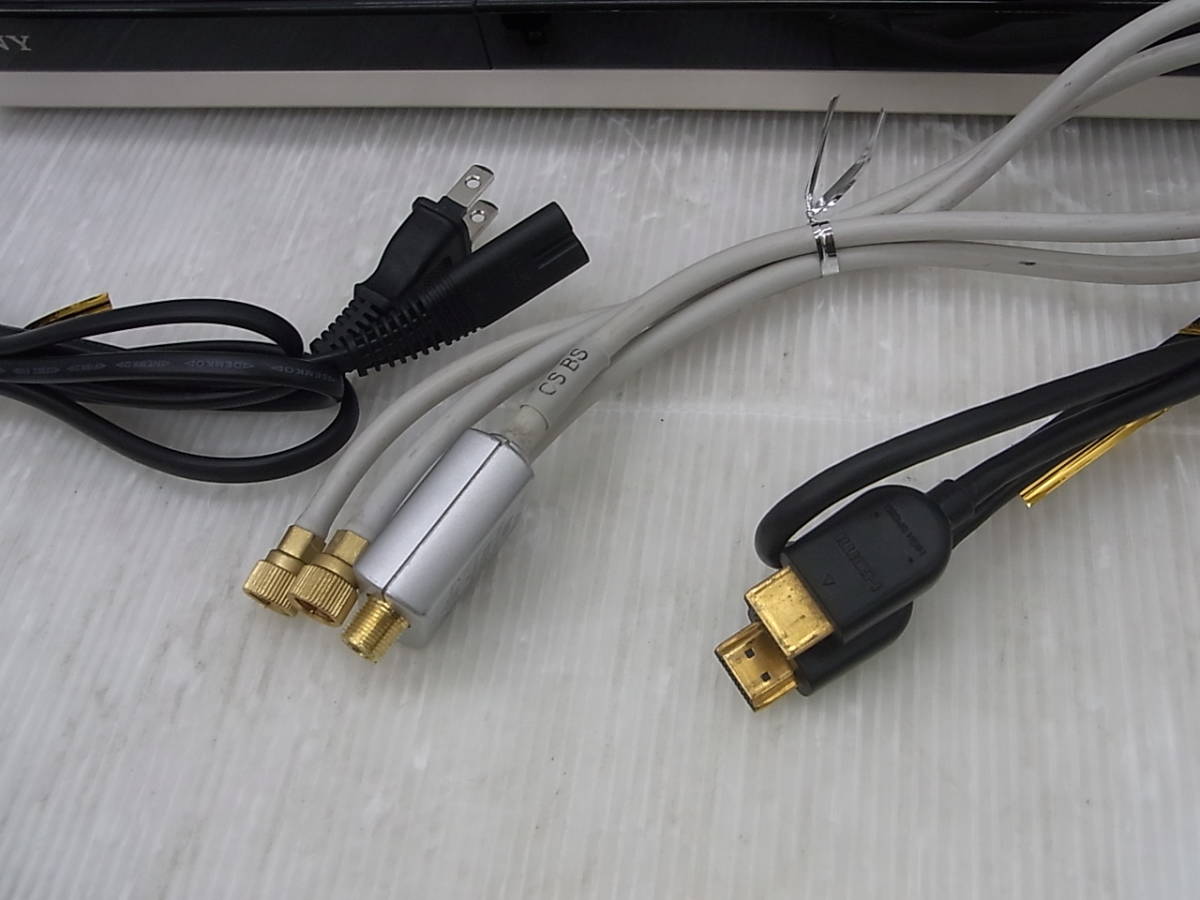 2019年 SONY BDZ-ZW1500 ブルーレイレコーダー 1TB リモコン/HDMI