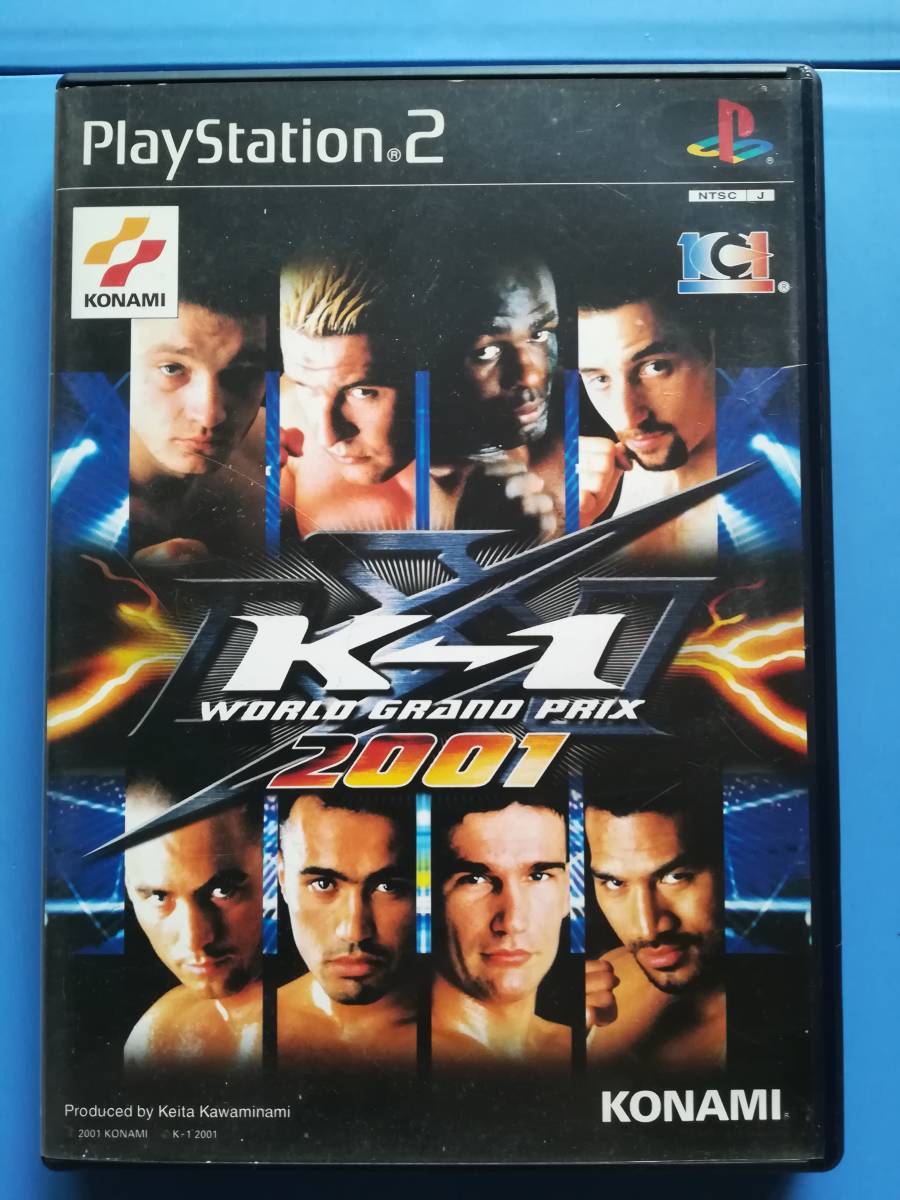 【中古・動作確認済み】PS2　K-1 WORLD GRAND PRIX 2001　　同梱可_画像1