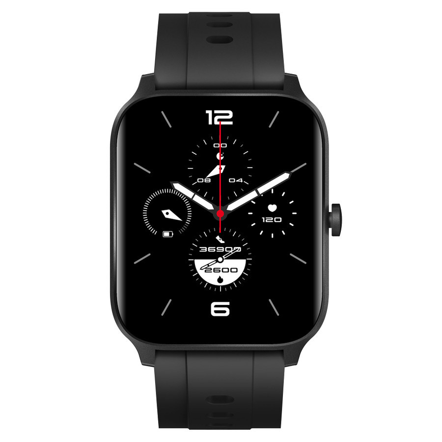 スマートウォッチ 腕時計 iPhone Android対応 グリーンハウス GH-SMWA-BK/0724