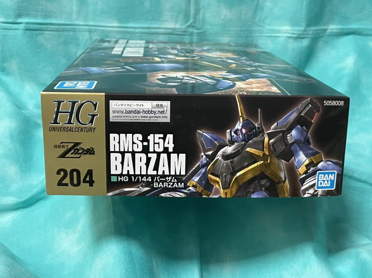 新品 HGUC 1/144【バーザム】RMS-154 機動戦士Ζガンダム ティターンズ バンダイ ガンプラ プラモデル BARZAMの画像3