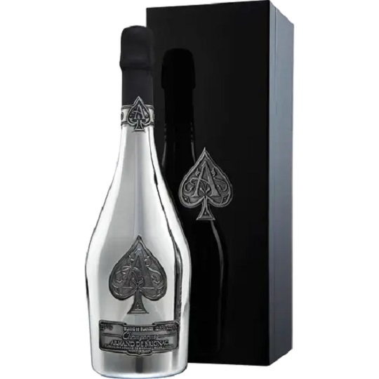 米国直行便 7dayswine.com アルマン・ド・ブリニャック ブラン・ド・ブラン 贈答用箱付き Armand de Brignac blanc de blanc_画像1