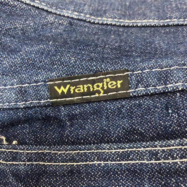 USA古着 70s～80s ヨーロッパ製 Wrangler デニムパンツ 30 濃紺 オールド ヴィンテージ アメリカ古着 ラングラー イタリア  マルタ製 ●143