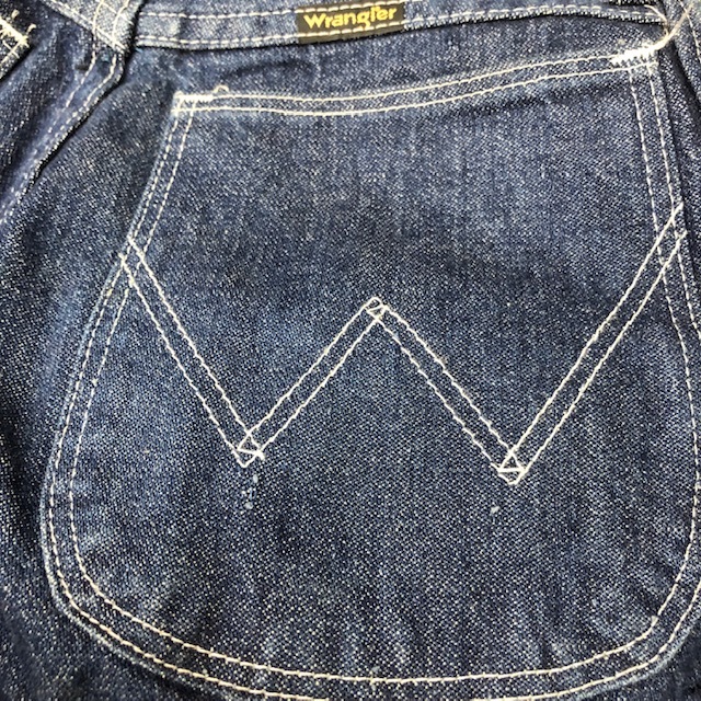 USA古着 70s～80s ヨーロッパ製 Wrangler デニムパンツ 30 濃紺 オールド ヴィンテージ アメリカ古着 ラングラー イタリア  マルタ製 ●143