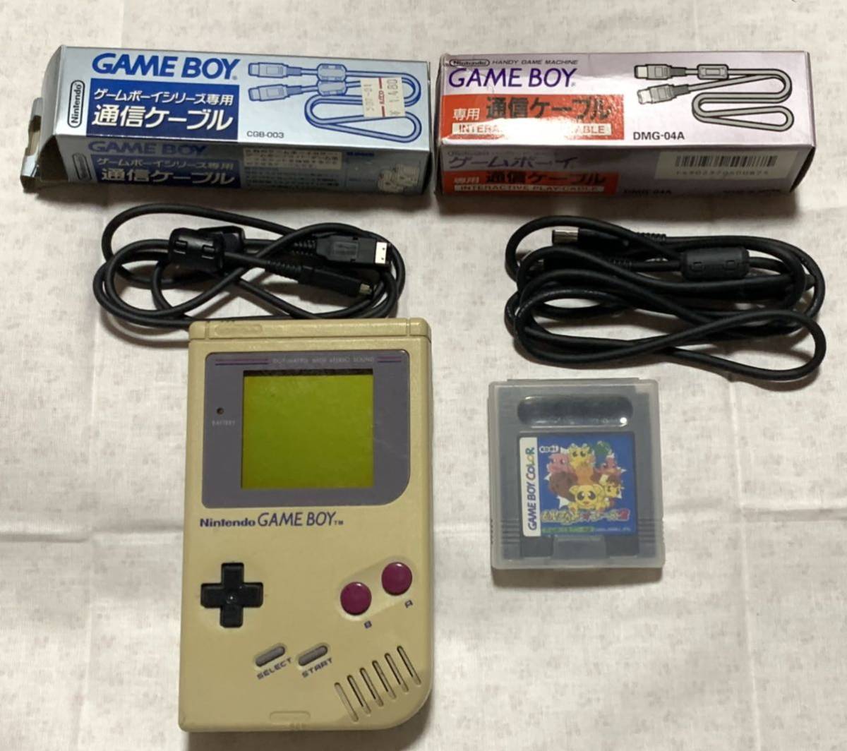 任天堂 ゲームボーイ 本体 ジャンク品 DMG-01,もんすたあ レース2