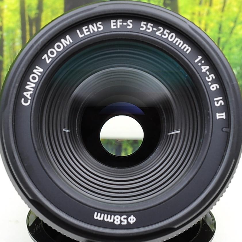 カメラ レンズ(ズーム) Canon EF-S 55-250mm 手ブレ補正つき望遠レンズ 3076-1｜PayPayフリマ