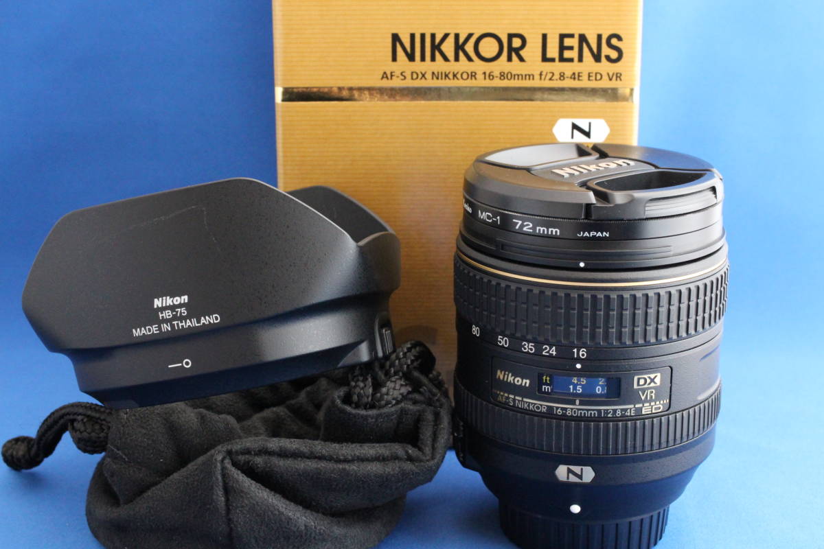 【美品】Nikon AF-S DX NIKKOR 16-80mmF2.8-4E ED VR N (***716
