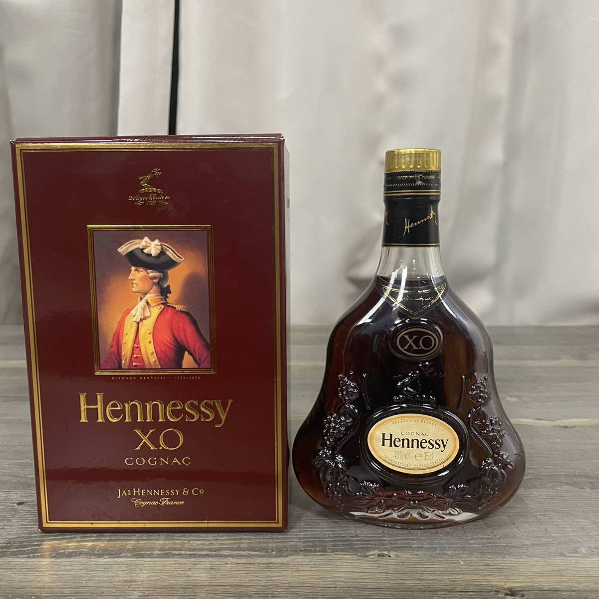 Hennessy XO 金キャップ未開栓 クリアボトル