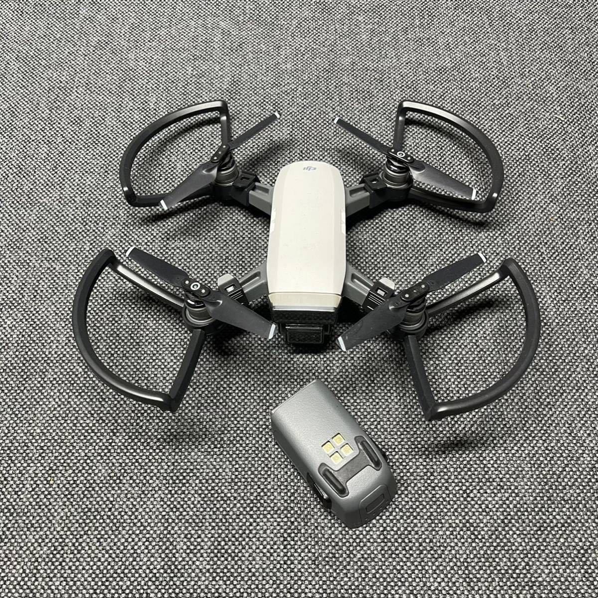 美品】DJI SPARK ドローン 機体 バッテリー スパーク 充電2回 国内正規