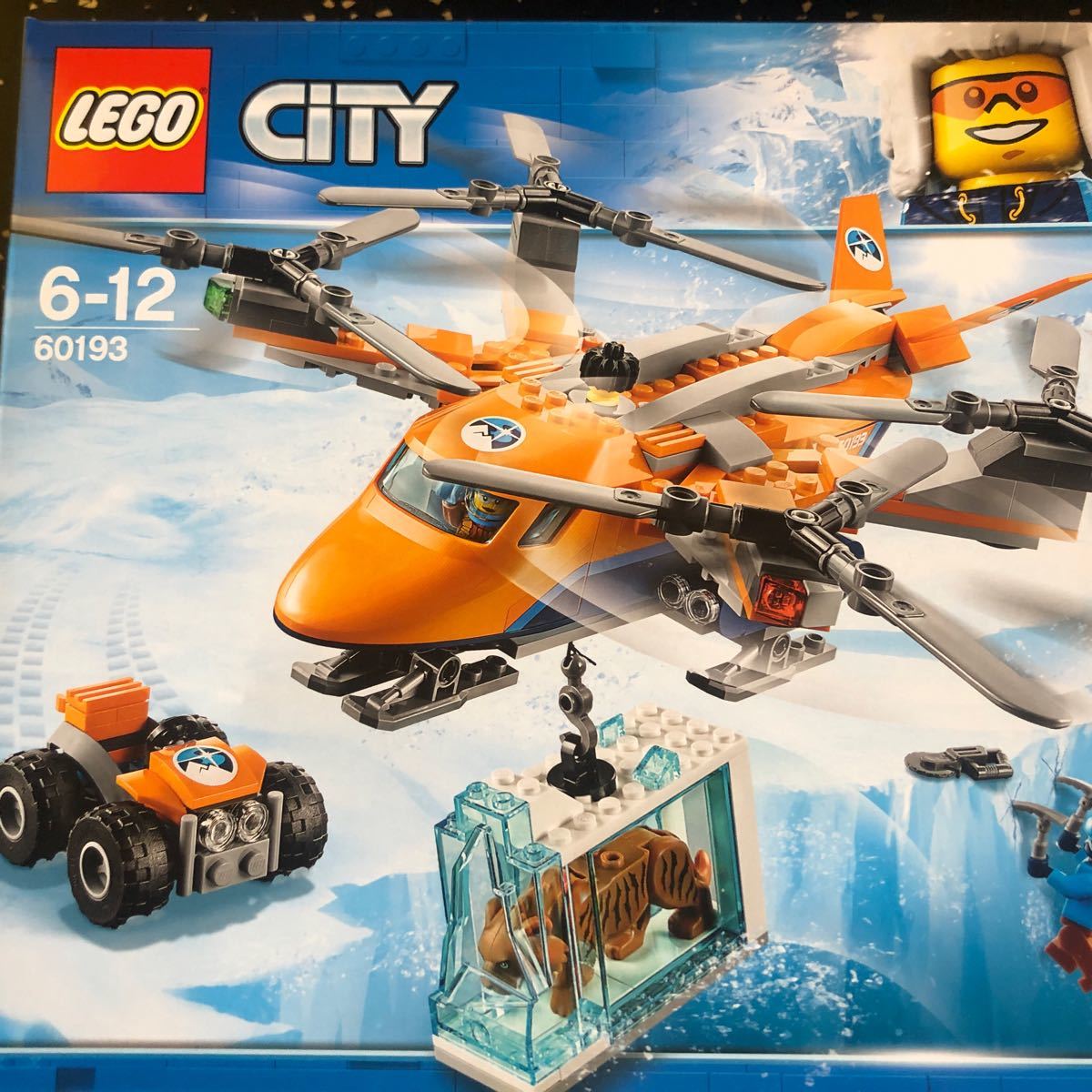 【値下げ】レゴ(LEGO)シティ 北極探検 輸送ヘリコプター 60193 ブロック おもちゃ