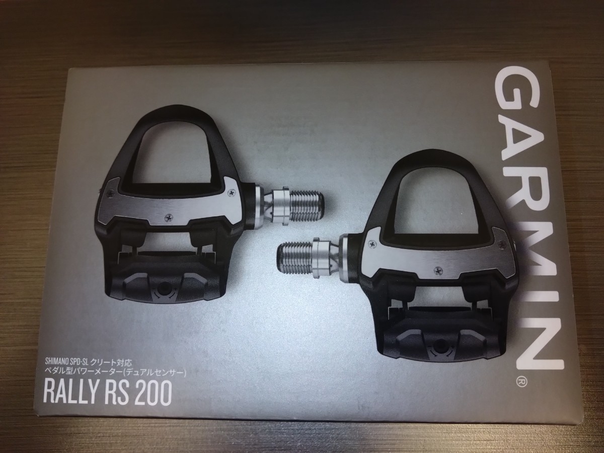 GARMIN ガーミン RALLY RS 200 シマノ SPD-SL パワーメーター デュアルセンサー ラリー 未使用品