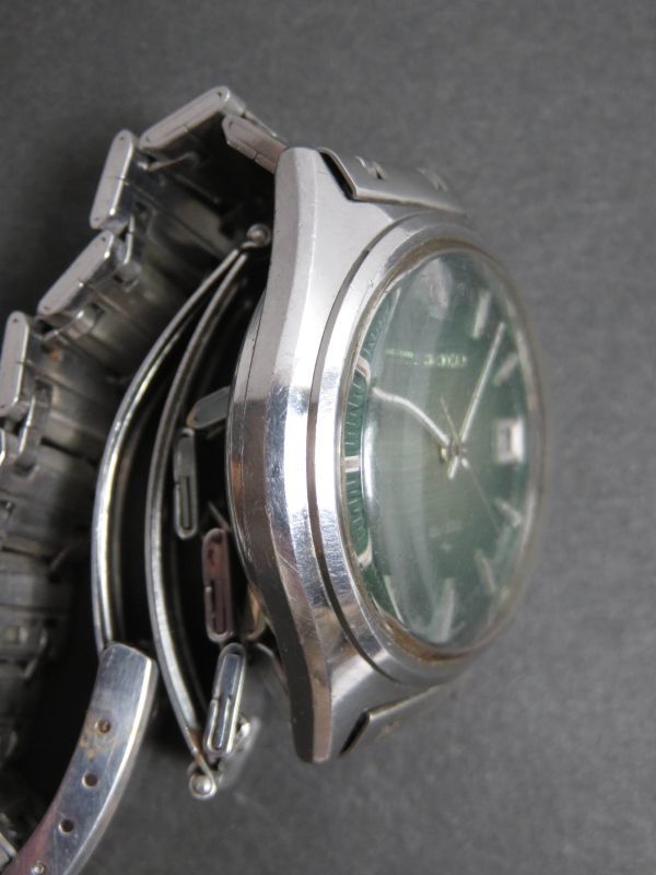 セイコー SEIKO EL-330 クォーツ 3針 デイト 純正ベルト 3302-8070 男性用 メンズ 腕時計 S1000_画像8
