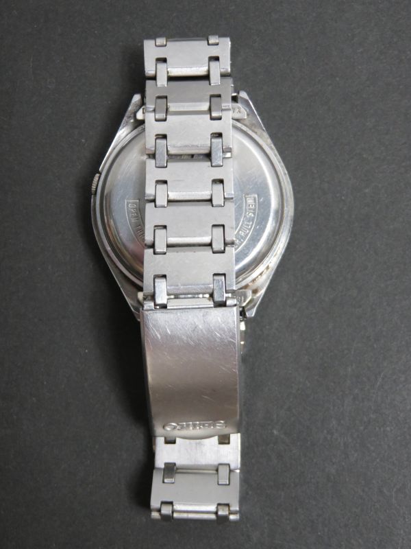 セイコー SEIKO EL-330 クォーツ 3針 デイト 純正ベルト 3302-8070 男性用 メンズ 腕時計 S1000_画像4