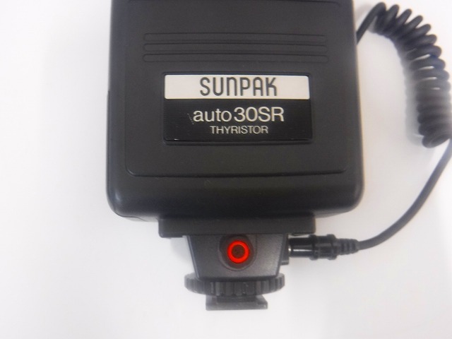 SUNPAK AUTO 30SR ストロボ THYRISTOR カメラ アクセサリー【A902】【A】_画像5