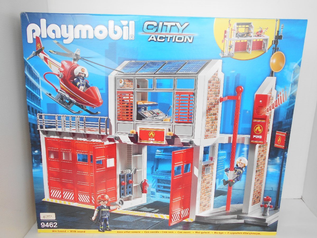 １着でも送料無料】 Fire Great Action City 9462 PLAYMOBIL ○未開封