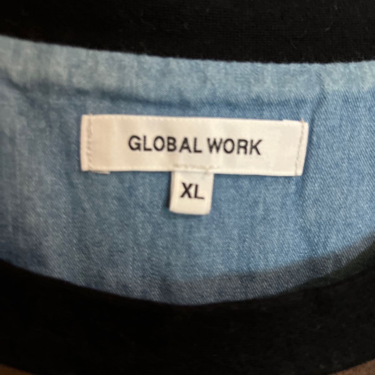 GLOBAL WORK グローバルワーク 長袖 Tシャツ ロンT レイヤード風