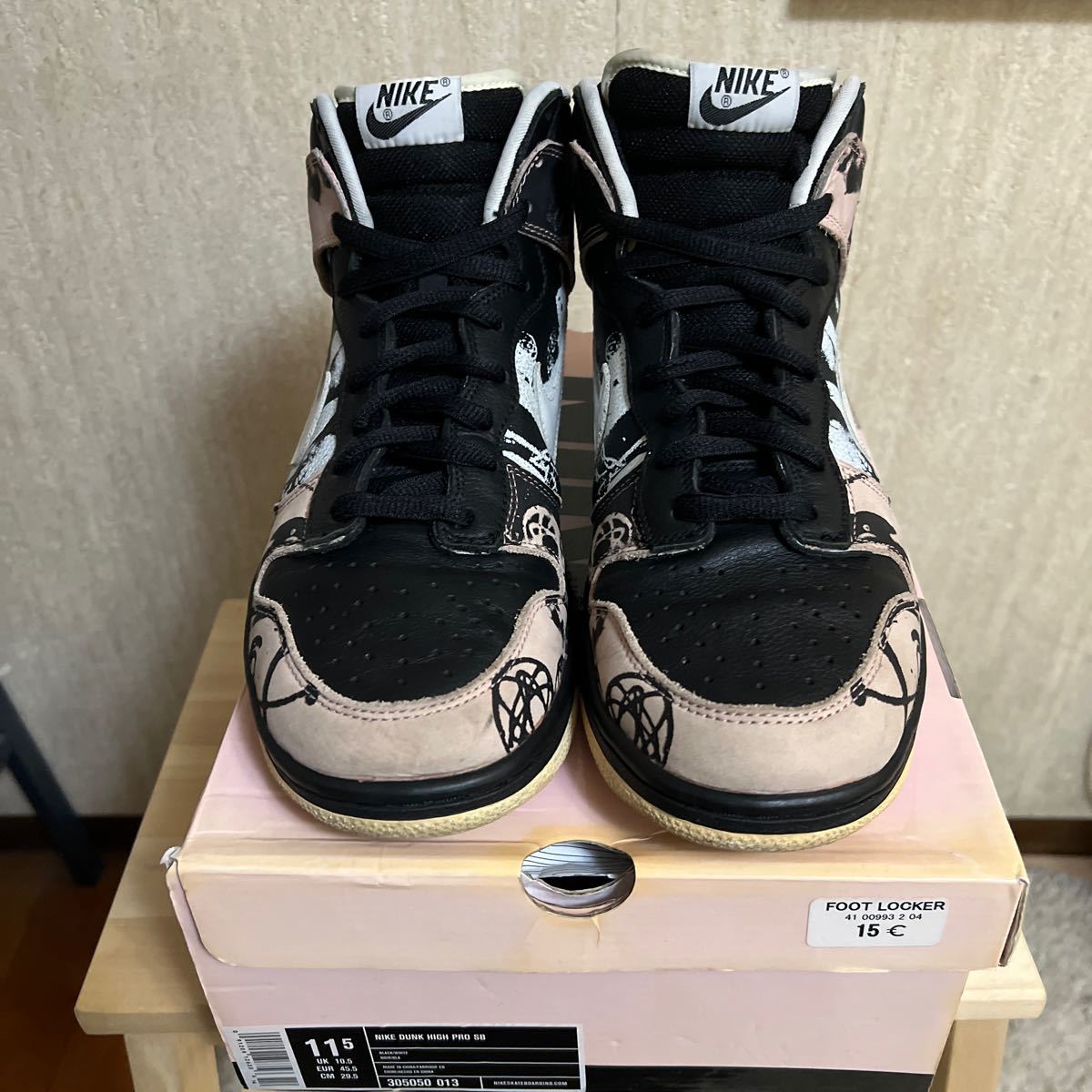 柔らかい 【着用1回】Oski x Nike SB Dunk High 27.5cm | www.tegdarco.com