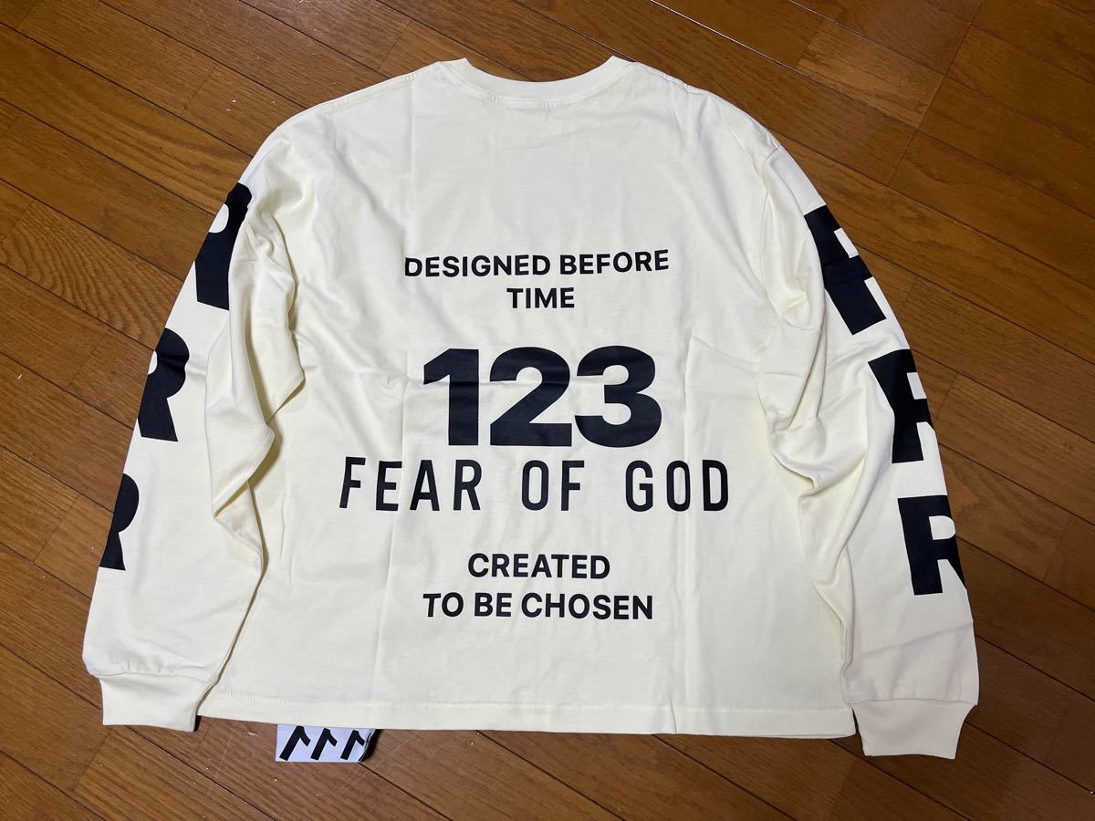 rrr123 fear of god ロンT rrr 123 フィアオブゴッド