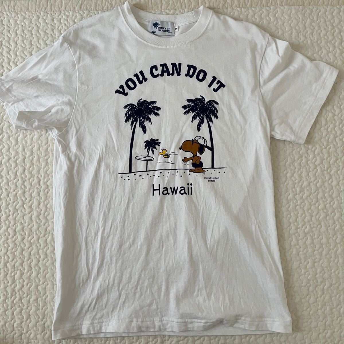 ハワイ限定 日焼けスヌーピー Tシャツ US M & XSサイズ2枚 ハワイ限定 日焼けスヌーピー Tシャツ US M & XSサイズ2枚