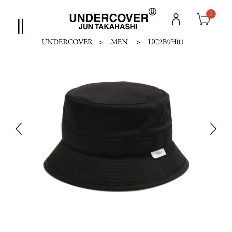 WTAPS x UNDERCOVER ONE ON ONE BUCKET HAT BLACK アンダーカバー ダブルタップス バケットハット バケハ  帽子